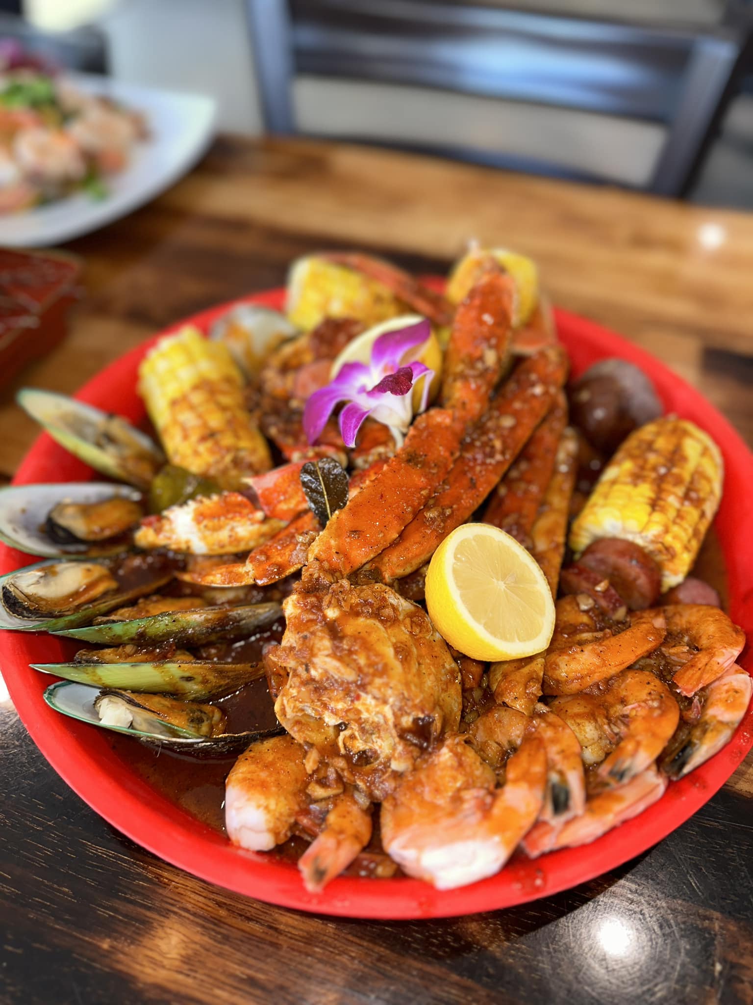 Seafood platter